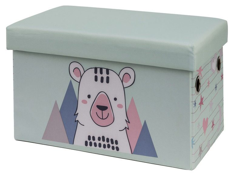 Aller en mode plein écran : LIVARNO home Banc-coffre de rangement pour enfants, avec rembourrage - Image 2