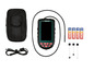 Un endoscope Parkside avec accessoires, y compris une housse, des piles et un câble USB.