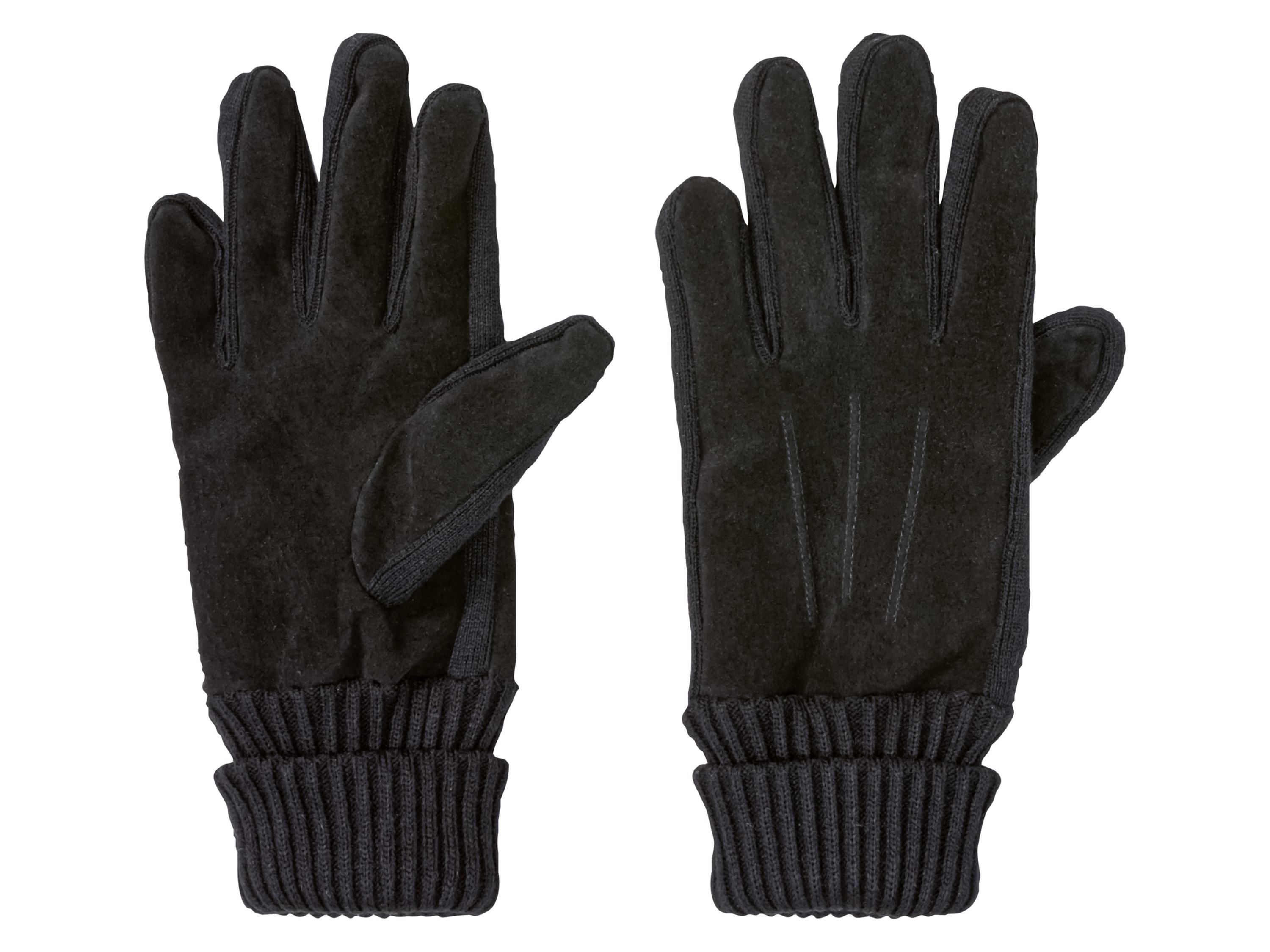 LIVERGY® Gants en cuir homme (Cuir suède, 8,5)