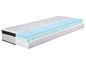 Une coupe transversale d'un matelas avec différentes couches de mousse.