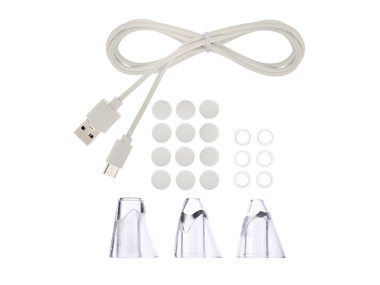 SILVERCREST® PERSONAL CARE Nettoyeur de pores SPR 600 A1, avec 3 embouts
