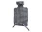 Coussin chauffant électrique gris pour le dos et le cou avec sangles réglables