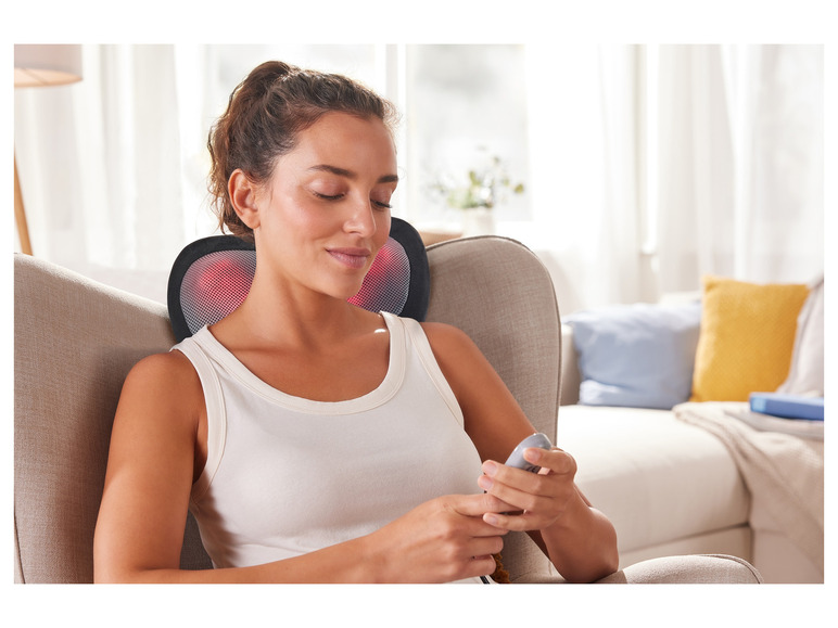 SILVERCREST® PERSONAL CARE Coussin de massage shiatsu pour la nuque ou le dos 3