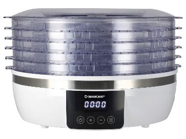 SILVERCREST® Déshydrateur alimentaire, avec 5 bacs empilables SDA 370 B1.