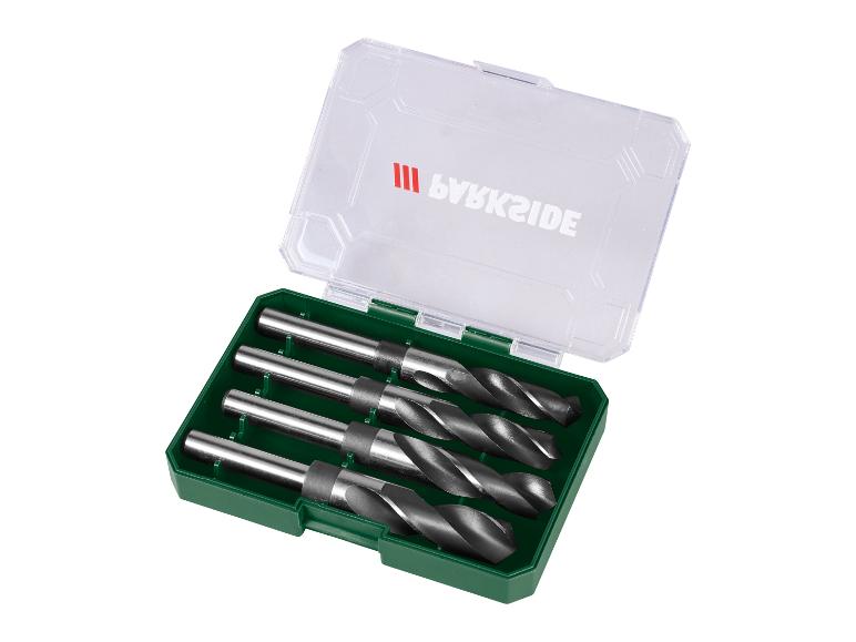 Jeu de forets PARKSIDE dans une boîte verte, 5 forets à métaux