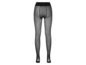 Collants noirs à pois