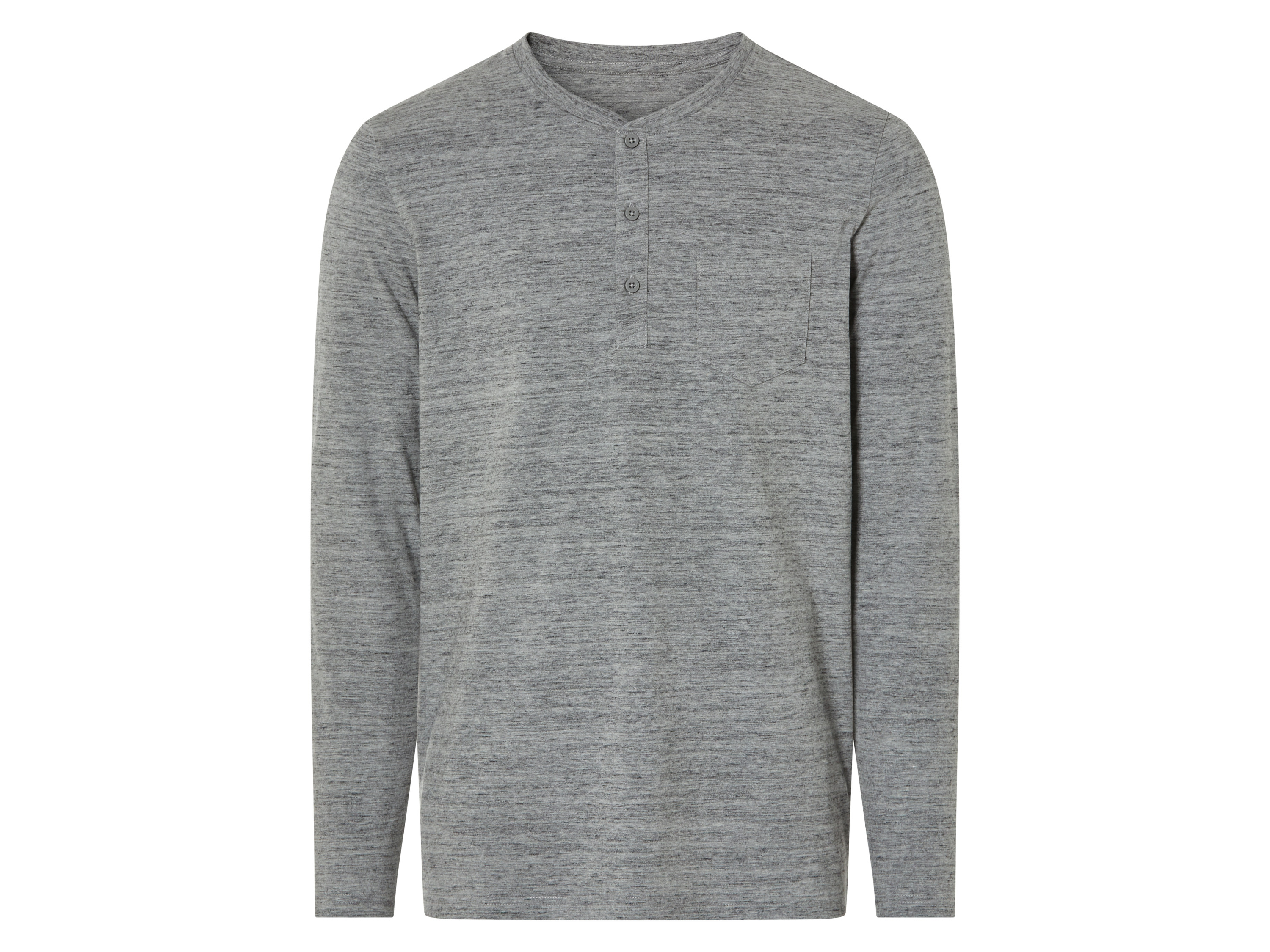 LIVERGY® T-shirt manches longues homme (S, gris)