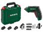 Ensemble tournevis vert avec mallette, embouts et accessoires