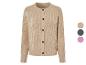 Cardigan en maille beige à boutons