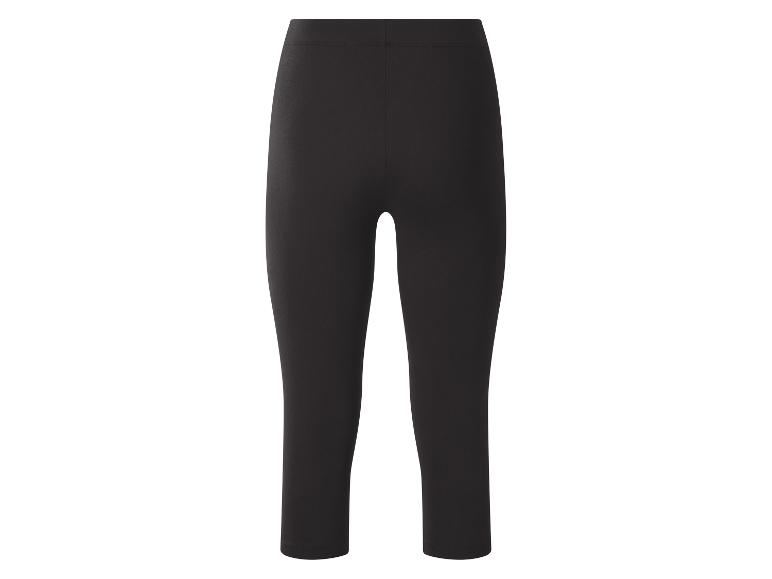 Legging noir femme 3/4