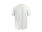 T-shirt blanc à manches courtes, vue arrière.