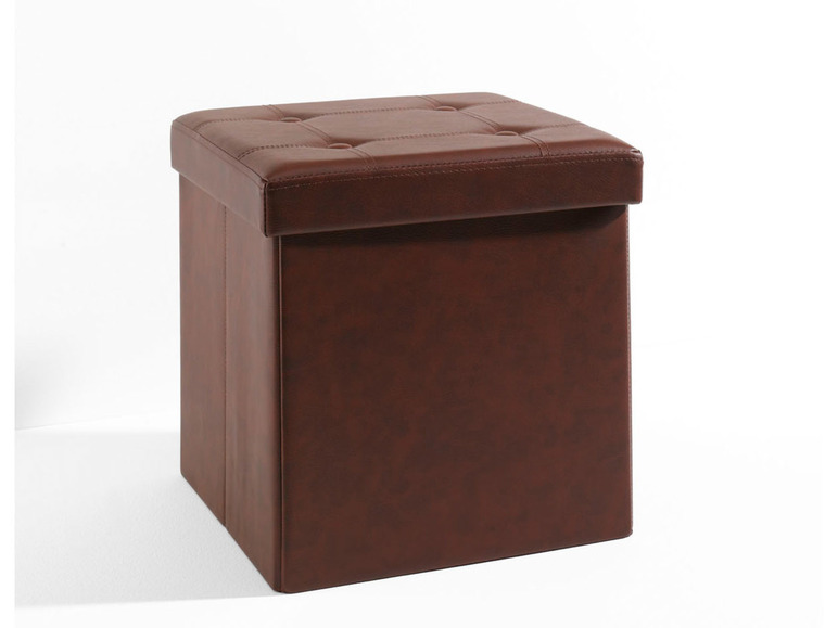 Aller en mode plein écran : LIVARNO home Pouf pliable avec coffre de rangement San Diego - Image 8