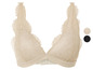 Un soutien-gorge en dentelle beige