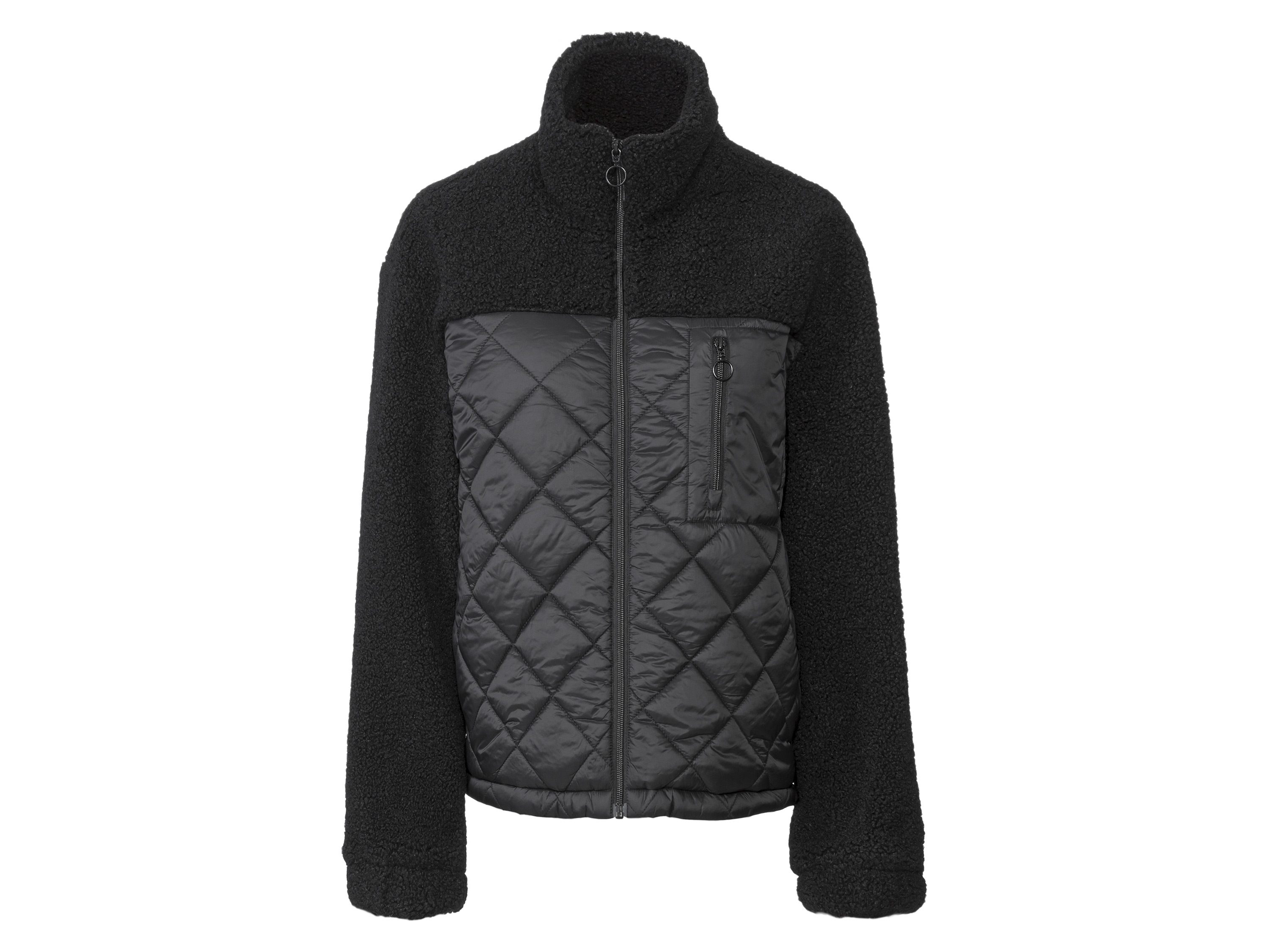 esmara® Veste sherpa femme (noir)