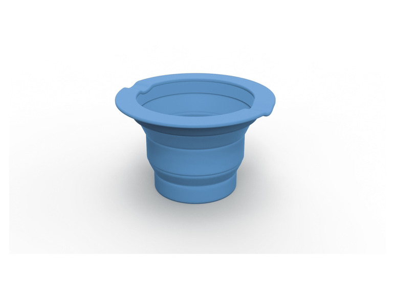 Pot à eau pliable pour peinture à l'huile - Seau de lavage en silicone pour peinture à l'aquarelle et acrylique