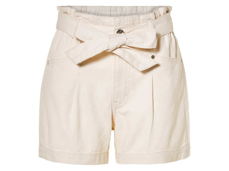 Aller en mode plein écran : Short en jean paperbag femme - Image 5