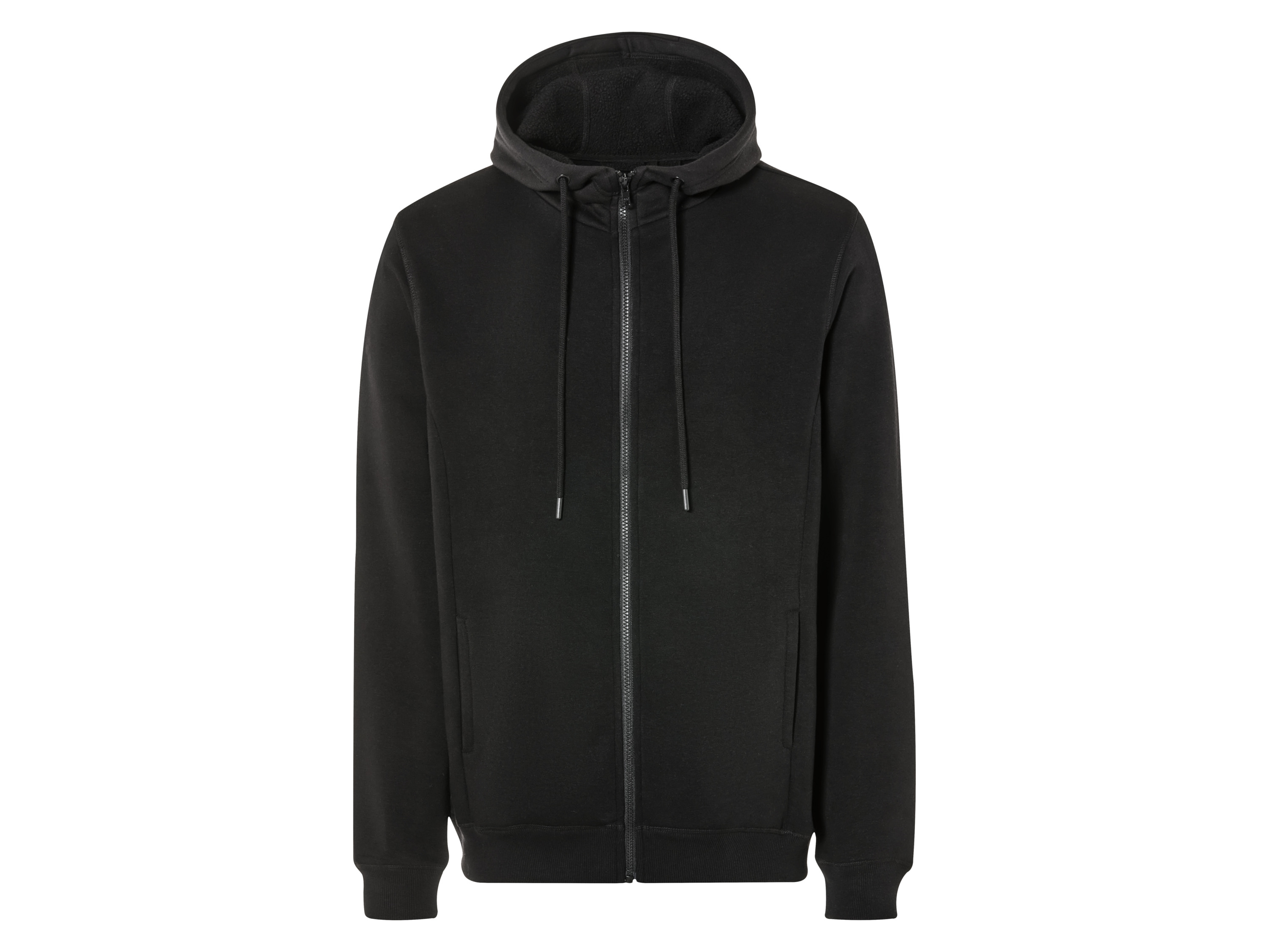 LIVERGY® Sweat zippé homme (S, noir)