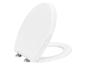 Abattant de toilette blanc