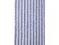 Tissu rayé bleu et blanc : idéal pour vêtements ou linge de maison.