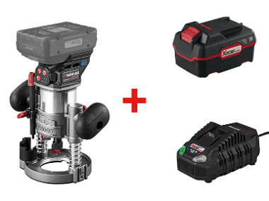 PARKSIDE PERFORMANCE® Fraiseuse multifonction sans fil + Batterie + Chargeur, 20 V
