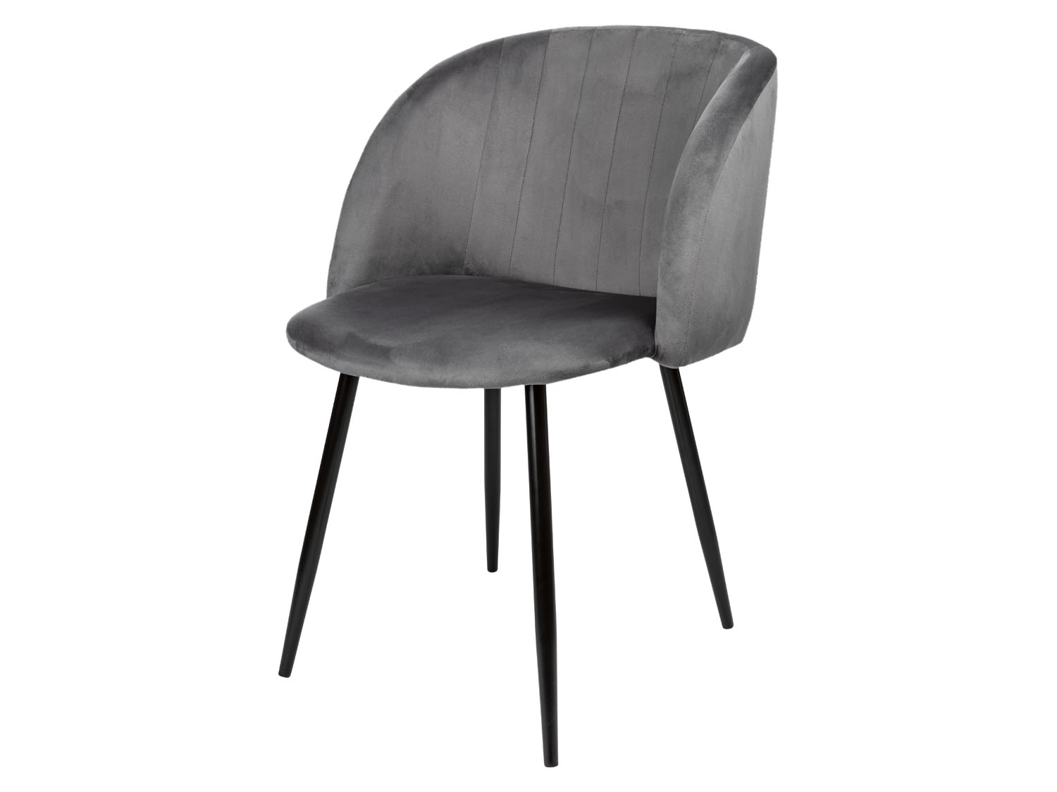 LIVARNO home Fauteuil rembourré, avec revêtement en velours