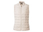 Gilet matelassé beige sans manches