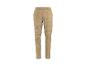 Pantalon homme beige en tissu à chevrons