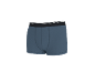 Caleçon boxer bleu pour homme avec ceinture noire