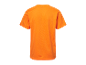T-shirt orange à manches courtes.