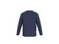 Sweat-shirt à manches longues bleu foncé pour homme, vue de dos