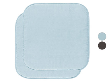 LIVARNO home - Lot de 2 coussins de chaise, 38 x 38 cm 