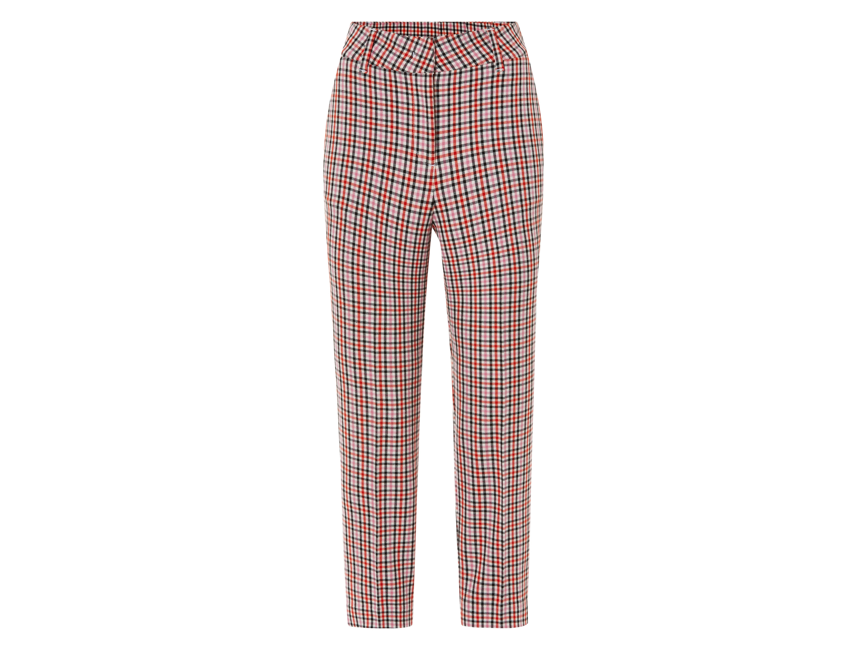 esmara® Pantalon droit femme (carreaux, 36)