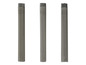 Trois paquets d'électrodes de soudage pour le soudage.