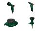 Arroseurs et pistolets d'arrosage Parkside : design vert foncé.