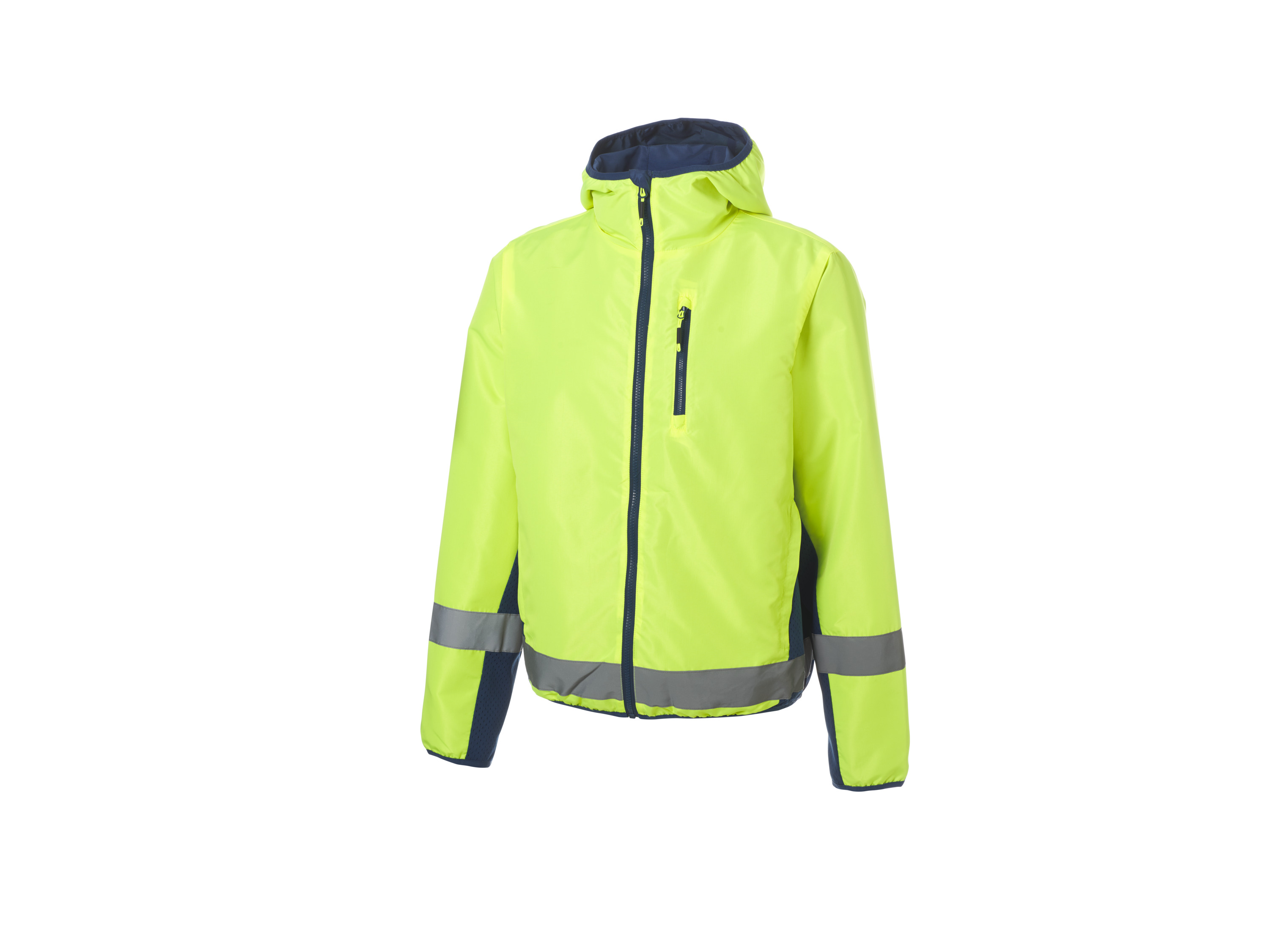CRIVIT Veste réversible Premium homme (jaune/bleu, M)
