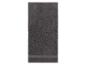 Serviette de bain grise foncée.