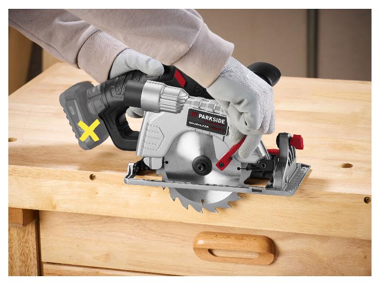 Scie circulaire sans fil PHKSAP 12 B2, 12 V LIDL