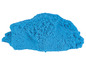 Sable bleu pour jouer pour enfants.
