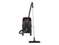 Aspirateur Parkside noir avec tube télescopique et buse pour sol.
