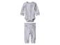 Ensemble de vêtements de bébé gris avec body et pantalon