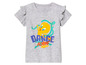 Un t-shirt gris avec une image de Tweety Bird et le texte 'Dance Flying'.