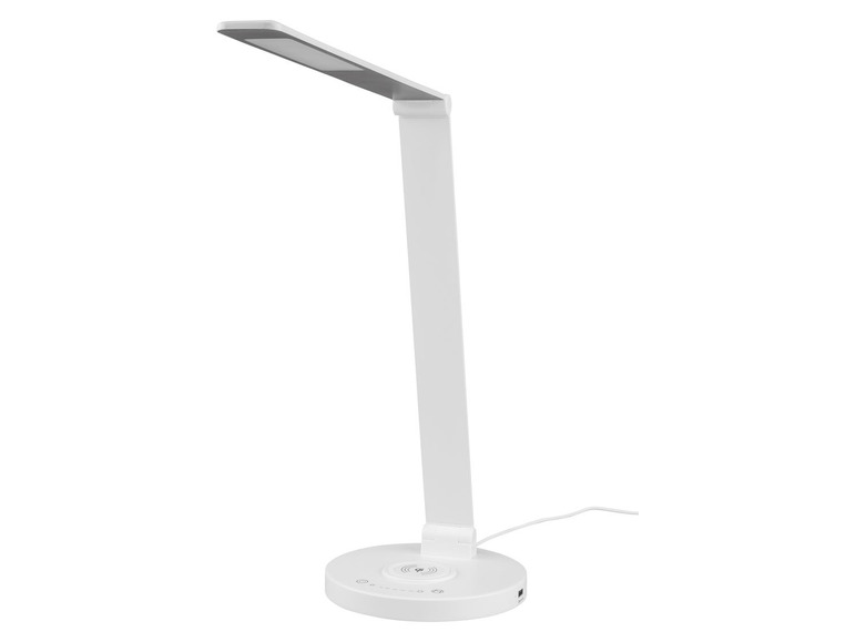 Aller en mode plein écran : LIVARNO home Lampe de bureau LED avec surface de charge, 6,2 W - Image 2