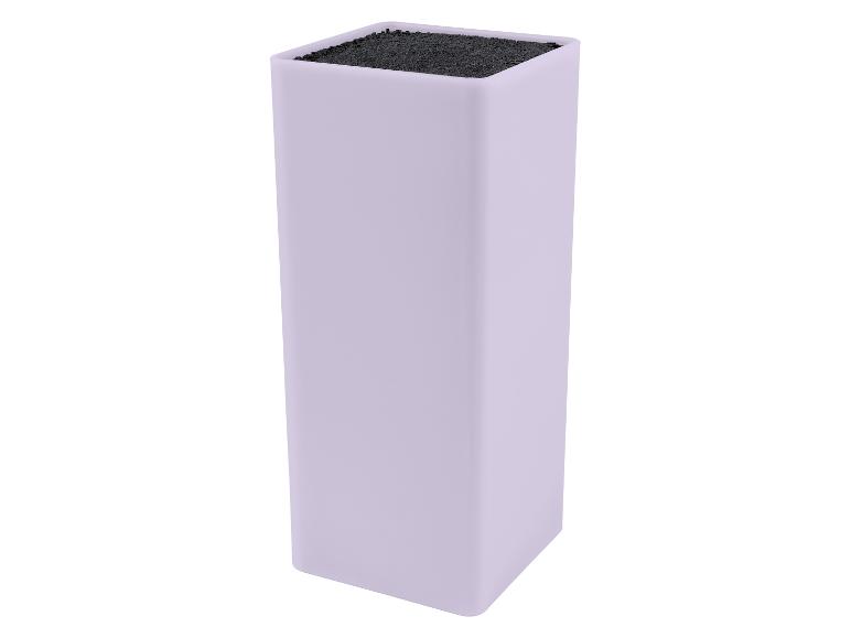 Bloc à couteaux lilas.