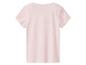 T-shirt rose pâle pour enfant, vue de dos