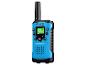 Walkie-talkies Bresser Junior bleus avec une antenne.