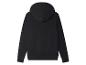 Sweat-shirt à capuche noir à manches longues