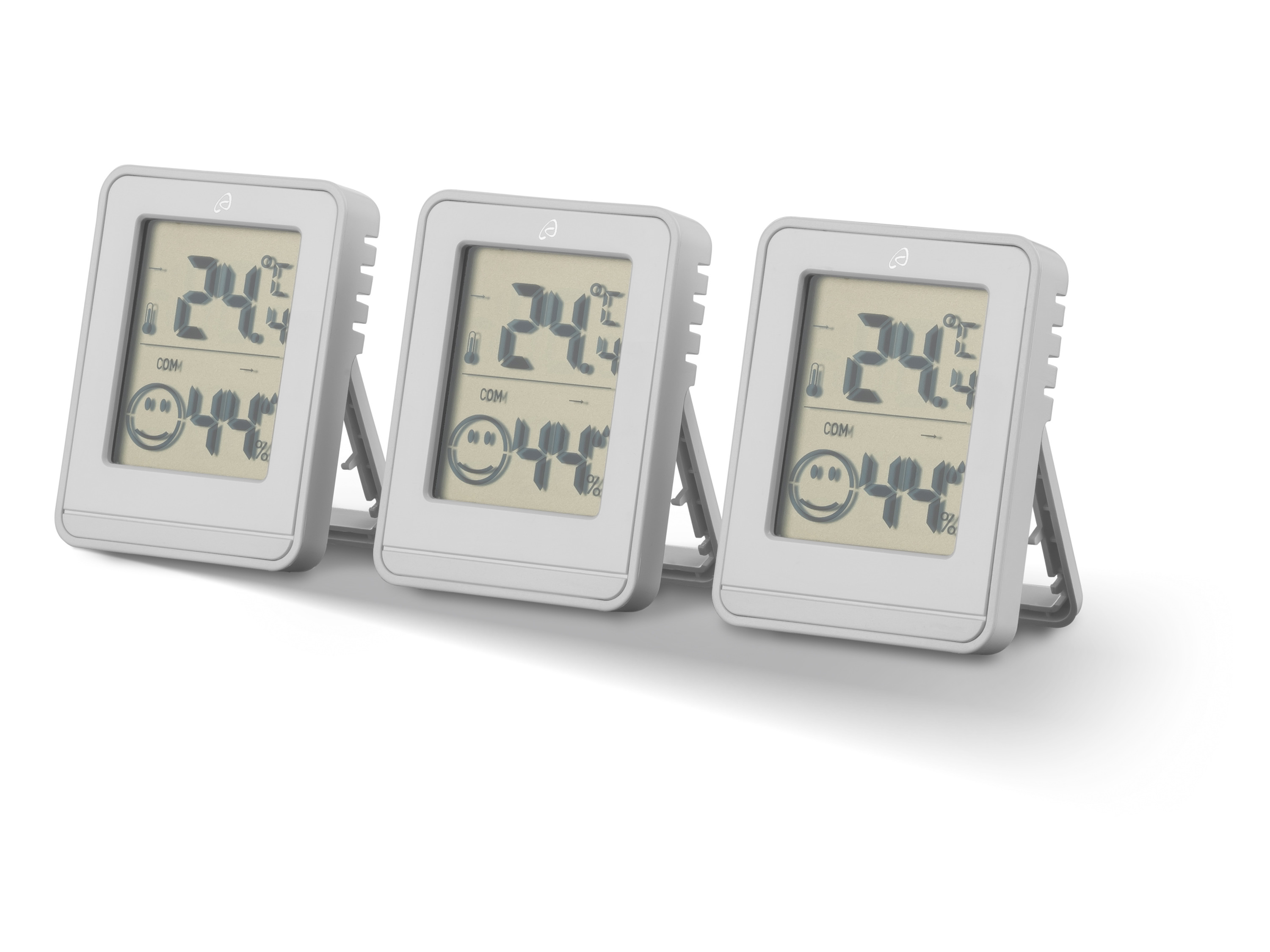 AURIOL® Thermomètre et hygromètre (blanc)