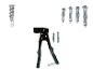 Un ensemble d'outils Parkside avec pistolet pour fixer des ancrages.