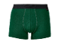 Boxers Hunkemöller vert foncé avec ceinture noire.