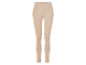 Leggings beiges taille haute.